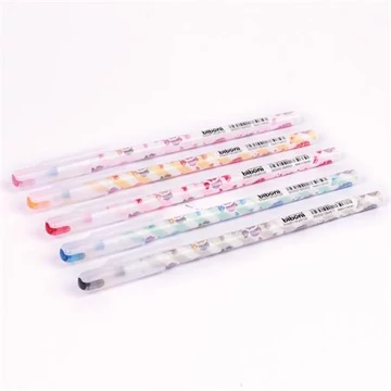 Golyóstoll, 0,3 mm, kupakos, FLEXOFFICE "Biboni", kék, 50 db/csomag