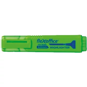 Szövegkiemelő, 1-4 mm, FLEXOFFICE "HL05", zöld Szövegkiemelő, 1-4 mm, FLEXOFFICE "HL05", zöld