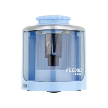 Hegyező, elemes, asztali, FLEXOFFICE "Flexio", kék Hegyező, elemes, asztali, FLEXOFFICE "Flexio", kék