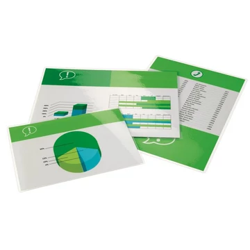 Meleglamináló fólia, 80 mikron, A6, fényes, GBC Meleglamináló fólia, 80 mikron, A6, fényes, GBC