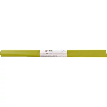 Krepp-papír, 50x200 cm, COOL BY VICTORIA, világossárga