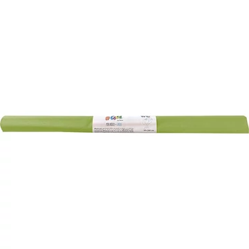 Krepp-papír, 50x200 cm, COOL BY VICTORIA, banánzöld Krepp-papír, 50x200 cm, COOL BY VICTORIA, banánzöld