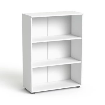 Szekrény, 3 rendező magas, nyitott, polcokkal, MAYAH "Freedom SV-07", fehér Szekrény, 3 rendező magas, nyitott, polcokkal, MAYAH "Freedom SV-07", fehér