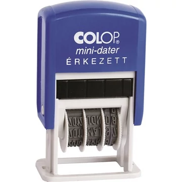 Dátumbélyegző, COLOP "S 160/L", Érkezett Dátumbélyegző, COLOP "S 160/L", Érkezett