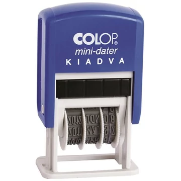 Dátumbélyegző, COLOP "S 160/L", Kiadva Dátumbélyegző, COLOP "S 160/L", Kiadva