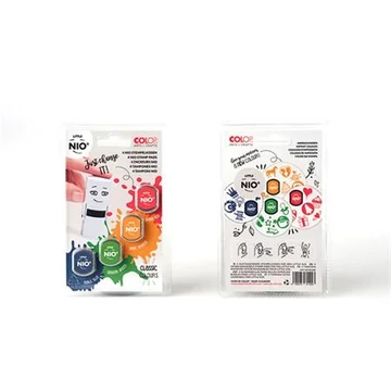 Bélyegző cserepárna, "Nio", 4 különböző szín Bélyegző cserepárna, "Nio", 4 különböző szín