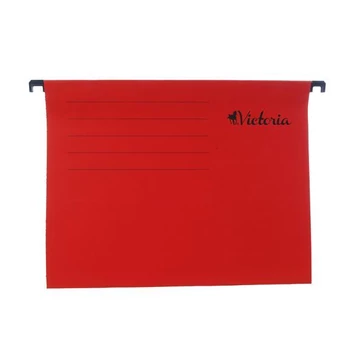 Függőmappa, karton, A4, VICTORIA OFFICE, piros Függőmappa, karton, A4, VICTORIA OFFICE, piros