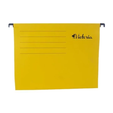 Függőmappa, karton, A4, VICTORIA OFFICE, sárga Függőmappa, karton, A4, VICTORIA OFFICE, sárga