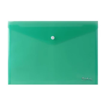 Irattartó tasak, A4, PP, patentos, VICTORIA OFFICE, zöld Irattartó tasak, A4, PP, patentos, VICTORIA OFFICE, zöld