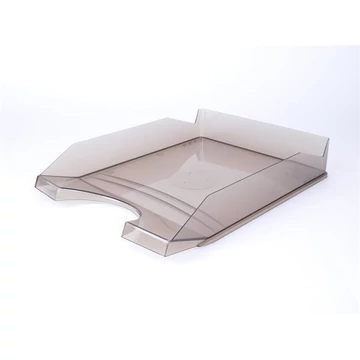 Irattálca, műanyag, VICTORIA OFFICE, áttetsző füstszínű Irattálca, műanyag, VICTORIA OFFICE, áttetsző füstszínű