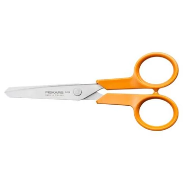 Olló, barkács, 13 cm, FISKARS "Classic", narancssárga