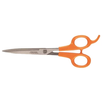 Hajvágó olló, 17 cm, FISKARS "Classic", narancssárga Hajvágó olló, 17 cm, FISKARS "Classic", narancssárga