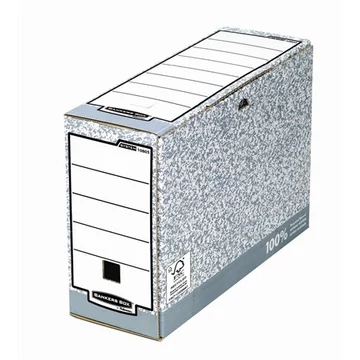 Archiválódoboz, 100 mm, "BANKERS BOX® SYSTEM by FELLOWES®", 10 db/csomag