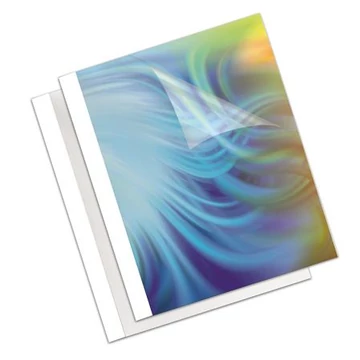 Hőkötőborító, 10 mm, 81-100 lap, A4, FELLOWES "Standard", fehér Hőkötőborító, 10 mm, 81-100 lap, A4, FELLOWES "Standard", fehér