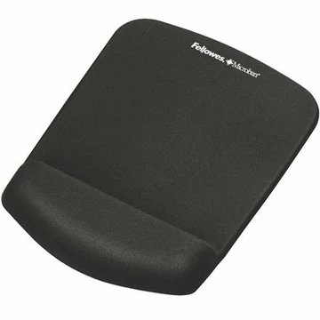 Egéralátét csuklótámasszal, habtöltésű, FELLOWES "PlushTouch™", fekete Egéralátét csuklótámasszal, habtöltésű, FELLOWES "PlushTouch™", fekete