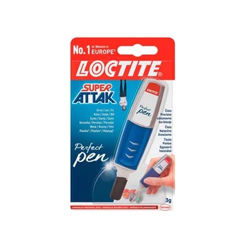 Pillanatragasztó, 3 g, HENKEL "Loctite Super Bond CEATIVE Perfect Pen" Pillanatragasztó, 3 g, HENKEL "Loctite Super Bond CEATIVE Perfect Pen"