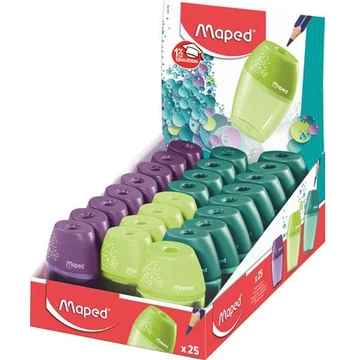 Hegyező display, egylyukú, tartályos, MAPED "Shaker", vegyes színek Hegyező display, egylyukú, tartályos, MAPED "Shaker", vegyes színek