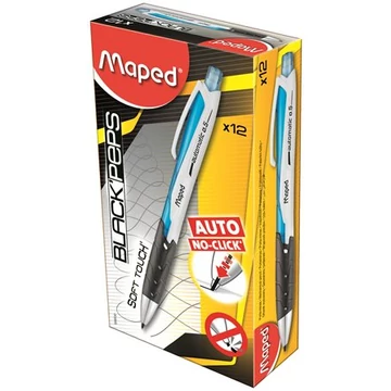 Nyomósirón, 0,5 mm, MAPED "Black`Peps", kék Nyomósirón, 0,5 mm, MAPED "Black`Peps", kék