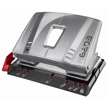 Lyukasztó, kétlyukú, 25 lap, fém, MAPED "Advanced", szürke Lyukasztó, kétlyukú, 25 lap, fém, MAPED "Advanced", szürke