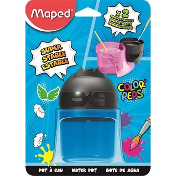 Ecsettál, műanyag, 2 rekeszes, MAPED Ecsettál, műanyag, 2 rekeszes, MAPED