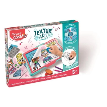 Rajztábla, textúrák, MAPED CREATIV, "Textur`Art", divat Rajztábla, textúrák, MAPED CREATIV, "Textur`Art", divat