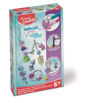Mágikus ékszerkészítő készlet, MAPED CREATIV, "Imagin` Style", Magical Plastic Mágikus ékszerkészítő készlet, MAPED CREATIV, "Imagin` Style", Magical Plastic
