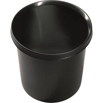 Papírkosár, 18 l, HELIT "Linear", fekete Papírkosár, 18 l, HELIT "Linear", fekete