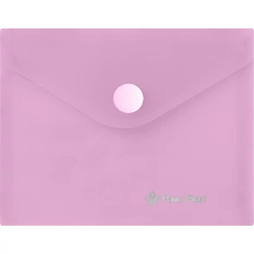 Irattartó tasak, A7, PP, patentos, 160 mikron, PANTA PLAST, pasztell rózsaszín