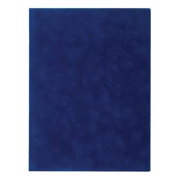 Oklevéltartó, plüss, A4, VICTORIA OFFICE, kék Oklevéltartó, plüss, A4, VICTORIA OFFICE, kék
