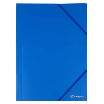 Gumis mappa, 15 mm, PP, A4, VICTORIA OFFICE, kék Gumis mappa, 15 mm, PP, A4, VICTORIA OFFICE, kék