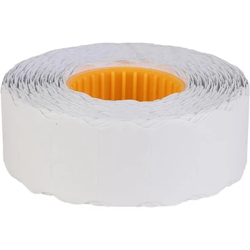 Árazószalag, 16x19 mm, fehér