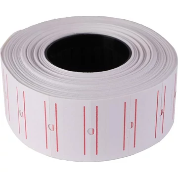 Árazószalag, 21x12 mm, "Motex", csíkos