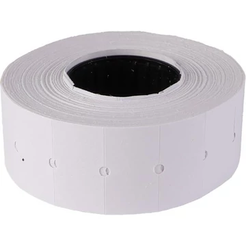 Árazószalag, 21x12 mm, "Motex", fehér