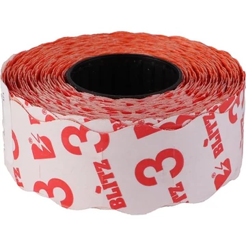 Árazószalag, 22x16 mm, BLITZ, narancs Árazószalag, 22x16 mm, BLITZ, narancs