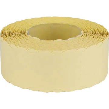 Árazószalag, 22x12 mm, citrom