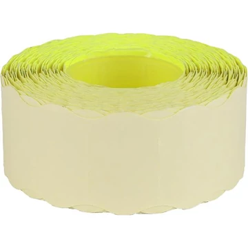 Árazószalag, 25x16 FLUO citrom