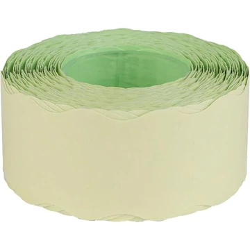 Árazószalag, 25x16 mm, zöld