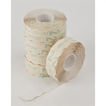 Árazógépszalag, 22x16 mm, METO, fehér Árazógépszalag, 22x16 mm, METO, fehér