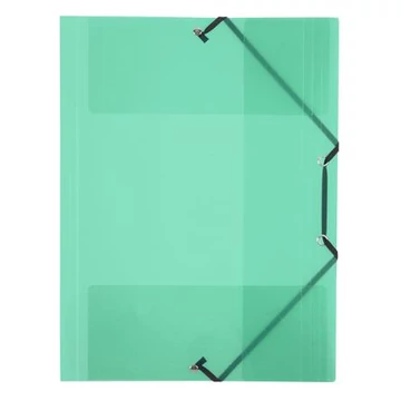 Gumis mappa, 15 mm, PP, A4, VIQUEL "Propyglass", zöld Gumis mappa, 15 mm, PP, A4, VIQUEL "Propyglass", zöld