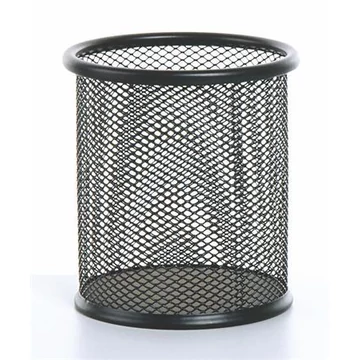 Írószertartó, fémhálós, VICTORIA OFFICE, fekete Írószertartó, fémhálós, VICTORIA OFFICE, fekete