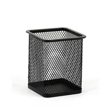 Írószertartó, fémhálós, szögletes, VICTORIA OFFICE, fekete Írószertartó, fémhálós, szögletes, VICTORIA OFFICE, fekete