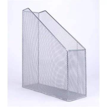 Iratpapucs, fémhálós, VICTORIA OFFICE, ezüst Iratpapucs, fémhálós, VICTORIA OFFICE, ezüst