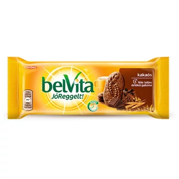 Keksz, 50 g, GYŐRI "Belvita Jó reggelt", kakaós Keksz, 50 g, GYŐRI "Belvita Jó reggelt", kakaós