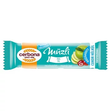 Müzliszelet, 20 g, CERBONA, fitt Müzliszelet, 20 g, CERBONA, fitt