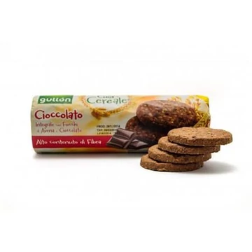 Gabonakeksz, 280 g, GULLÓN, rostdús, csokoládés Gabonakeksz, 280 g, GULLÓN, rostdús, csokoládés