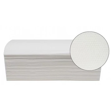 Kéztörlő, V hajtogatott, 2 rétegű, 150 lap, 23x25 cm, "Vella", hófehér Kéztörlő, V hajtogatott, 2 rétegű, 150 lap, 23x25 cm, "Vella", hófehér