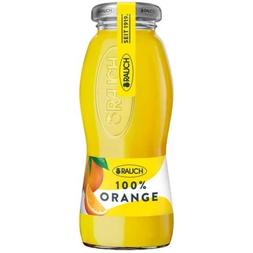 Üdítőital, szénsavmentes, 0,2 l, RAUCH "Prémium", narancs