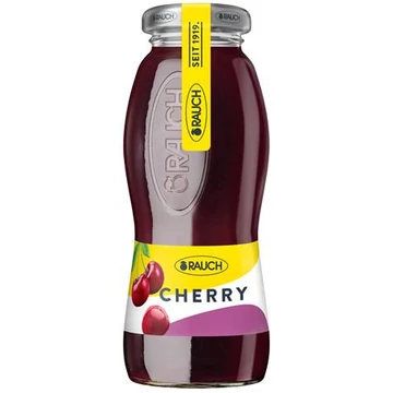 Üdítőital, szénsavmentes, 0,2 l, RAUCH "Prémium", meggy