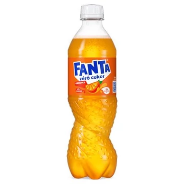 Üdítőital, szénsavas, 0,5 l, FANTA "Fanta Zero"