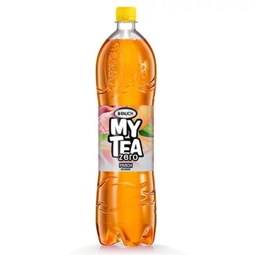 Üdítőital, szénsavmentes, cukormentes, 1,5 l, RAUCH "Mytea ZERO", őszibarack